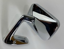 Vintage Cartruck Fender Chrome Rectangular Side View Mirror - Japan - L2-1