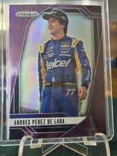 🏁🚧2025 Prizm Nascar Andres Perez De Lara Purple Sp /99🚧🏁