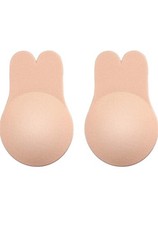 2 Pairs Beige Breast Lift Nipple Covers L/XL Bra Size R