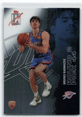 2025-26 Topps Signature Class Chrome Brooks Barnhizer #138 Thunder RC