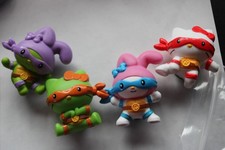 MCDONALD'S 2025 - HELLO KITTY X TMNT TOY Lot x4 Teenage Mutant Ninja Turtles