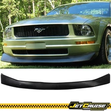 Fits 05-09 Ford Mustang V6 Only CV Style Front Bumper Lip Splitter Spoiler PU