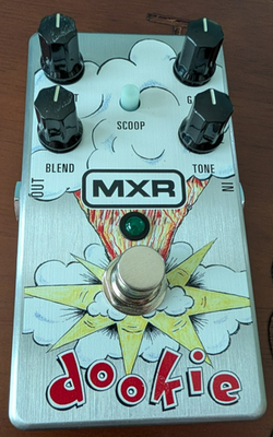 MXR DD25V2 Green Day Dookie Drive V2 Overdrive Pedal for sale