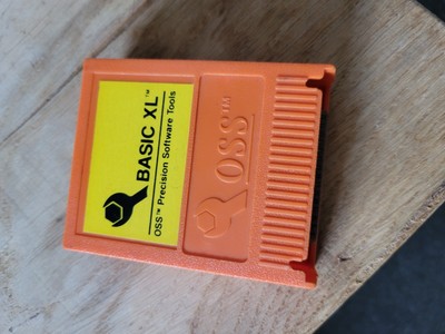Atari OSS Precision Software Basic XL Cartridge - RARE Version 1.00 (1983) Works