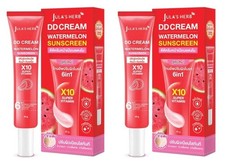 2x40ml Jula Herb DD Cream Watermelon SPF50 PA  UVA UVB Moisturizing Waterproof