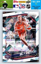 2025 Panini Prizm WNBA #113 Jacy Sheldon Ice Prizms