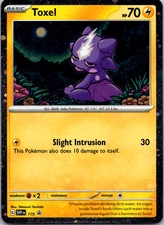 Toxel SVP 119 Cosmos Holo Black Star Promo Pokemon TCG Near Mint