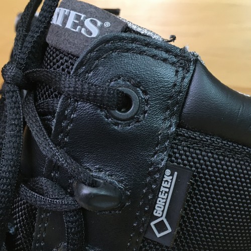 Botas tácticas de cuero negras talla 6,5 Bates para mujer GX-8 Gore-Tex CSA WP E02784 - Imagen 15 de 22