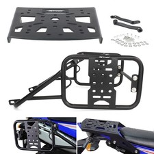 Soporte portaequipajes trasero y alforja montaje en portaequipajes trasero apto para Yamaha XT250 2008-2024