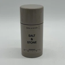 SALT & STONE Natural Deodorant - Santal & Vetiver 2.6oz NWOB