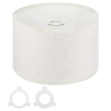 Drum Lamp Shades for Lamp 12"x12"x8" Linen Floor Lamp Shade