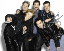 * JC CHASEZ * signed 8x10 photo * NSYNC * COA *