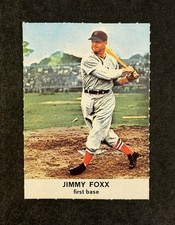 1961 Jimmie Fox Golden Press Hall of Fame #22 Boston Red Sox Baseball Card