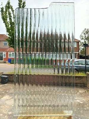Flötenglas für eine bleihaltige Buntglas- oder alte Glasfenstertür. A1778f