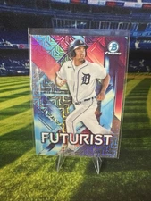 2021 Bowman Chrome Futurist Riley Greene Rc #FUT-RG Detroit Tigers