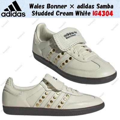Taille homme Wales Bonner × adidas Samba clouté blanc crème IG4304 - Photo 1/4