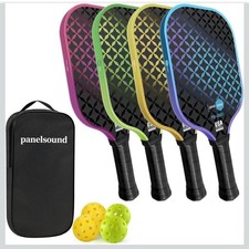 Pickleball Paddles Set of 2 or 4, USAPA Approved Fiberglass Pickleball Racket...