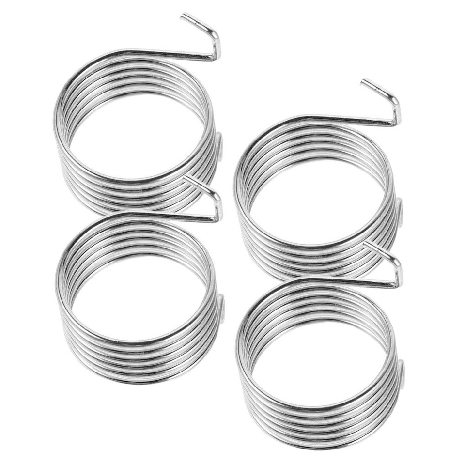 4PCS Throttle Tension Spring: Extension Springs with Hook Ends ...