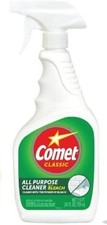 3 Pack Comet All Purpose Cleaner With Bleach for Bathroom and Kitchen 24 Fl Oz 