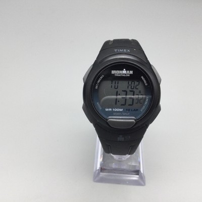 Timex Ironman Watch Mens 40mm Black Digital 10 Lap Indiglo  display picture 2