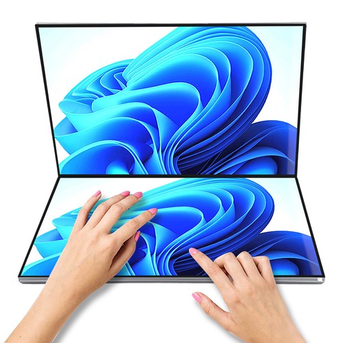 EU Plug 16in Laptop Ultra HD Dual Touchscreen 16GB DDR5 1TB SSD I7 1270P CPU NEW - Afbeelding 12 van 12