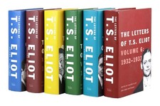 Letters of T.S Eliot (6 Vols) / First US Editions in DJs / Yale, 2011-2016