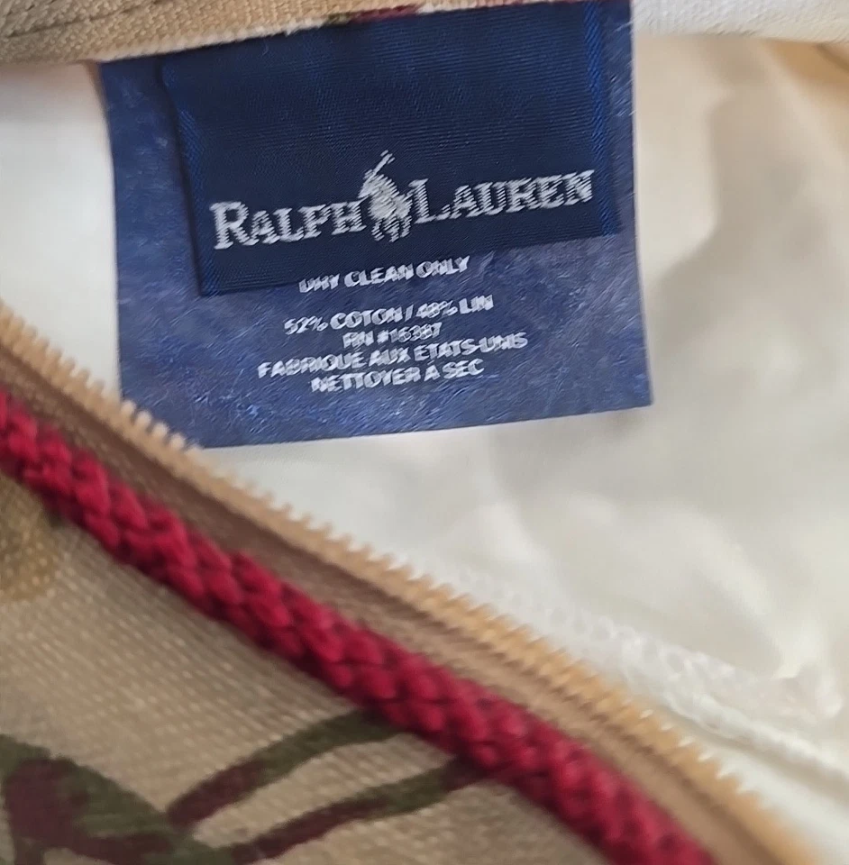 Almohadas de colección Ralph Lauren GUINEVERE ramo floral cantidad 2 - 22x22 Foto 3 de 4