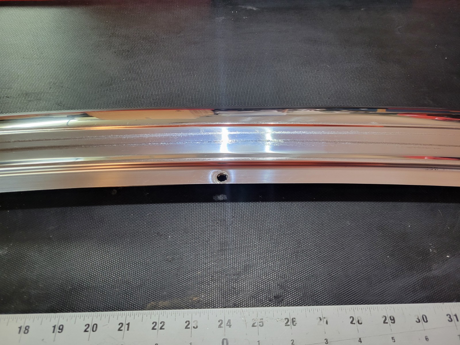 CHRYSLER TC MASERATI Windshield Top Chrome Reveal Molding Trim Stainless OEM
