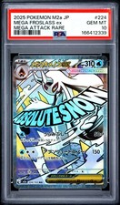 2025 POKEMON JAPANESE M2A-MEGA DREAM EX MEGA ATTACK RARE MEGA FROSLASS EX PSA 10