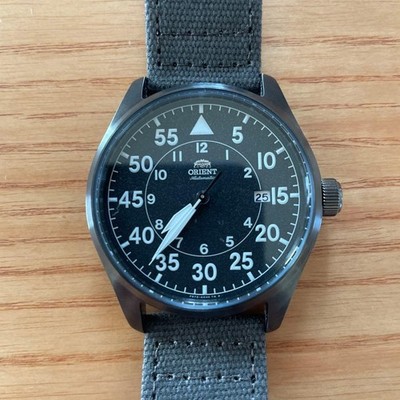 ORIENT Sports Flight RN-AC0H02N Pilot Watch Men's Watch 2019 Used