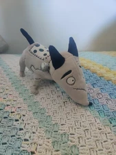 Disney Store Tim Burton Frankenweenie Plush Sparky Dog Posable Legs RARE