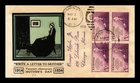 Dr Jim Stamps Whistlers Mother Block First Day Cover Linprint Cachet