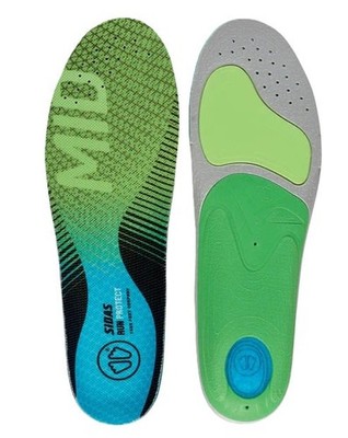 Sidas 3Feet Run Protec Mid Insoles, Small