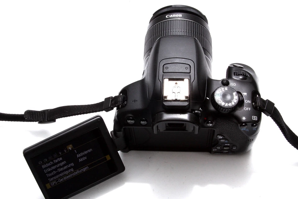 Canon EOS 650D 18 MP Full HD DSLR mit Canon EF-S 18-55mm III Objektiv und OVP - Bild 3 von 4