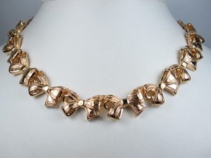 Authentic Nina Ricci Gold Plated Necklace 16-18" - 9736