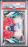 2024 Topps Inception - Adonai Mitchell - Rookie Auto Variation Red /75 - PSA 8