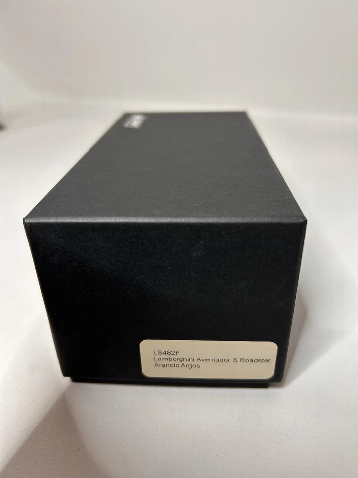 Looksmart Lamborghini Aventador S Roadster Arancio Argos 1/43 - Photo 3/4