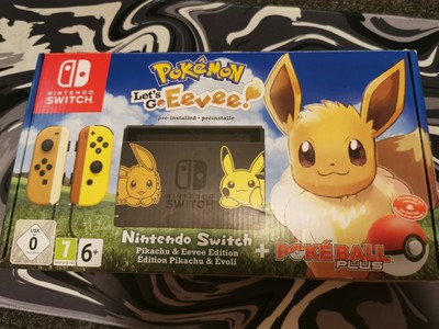 Nintendo Switch   Pokemon Lets Go Evoli Limited Edition | Sehr Guter Zustand 