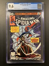 Amazing Spider-Man #210 CGC 9.6 BIANCO ❄️ pagine prima apparizione Madame Web! 1980