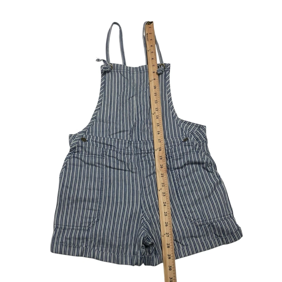 Arizona Jean Co | Pantalones Cortos Rayas Ferrocarril Azul y Blanco | Para Mujer Talla M Foto 4 de 4