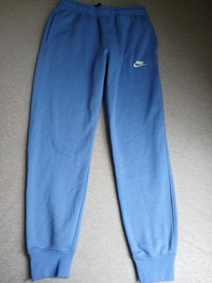 Nike Sweatpants Mens Small Club Fleece Jogger Blue Active Athletic Preppy 