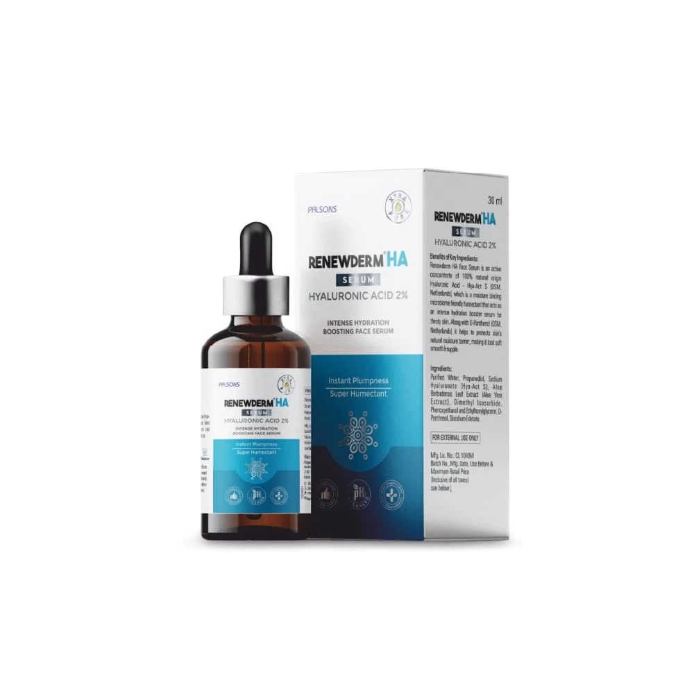 Renewderm Hyaluronic Acid Face Serum For Hydration Skin 30ml