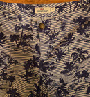 Vineyard Vines ladies Blue/White Palm Tree Pants size 10 casual beachy — photo 3