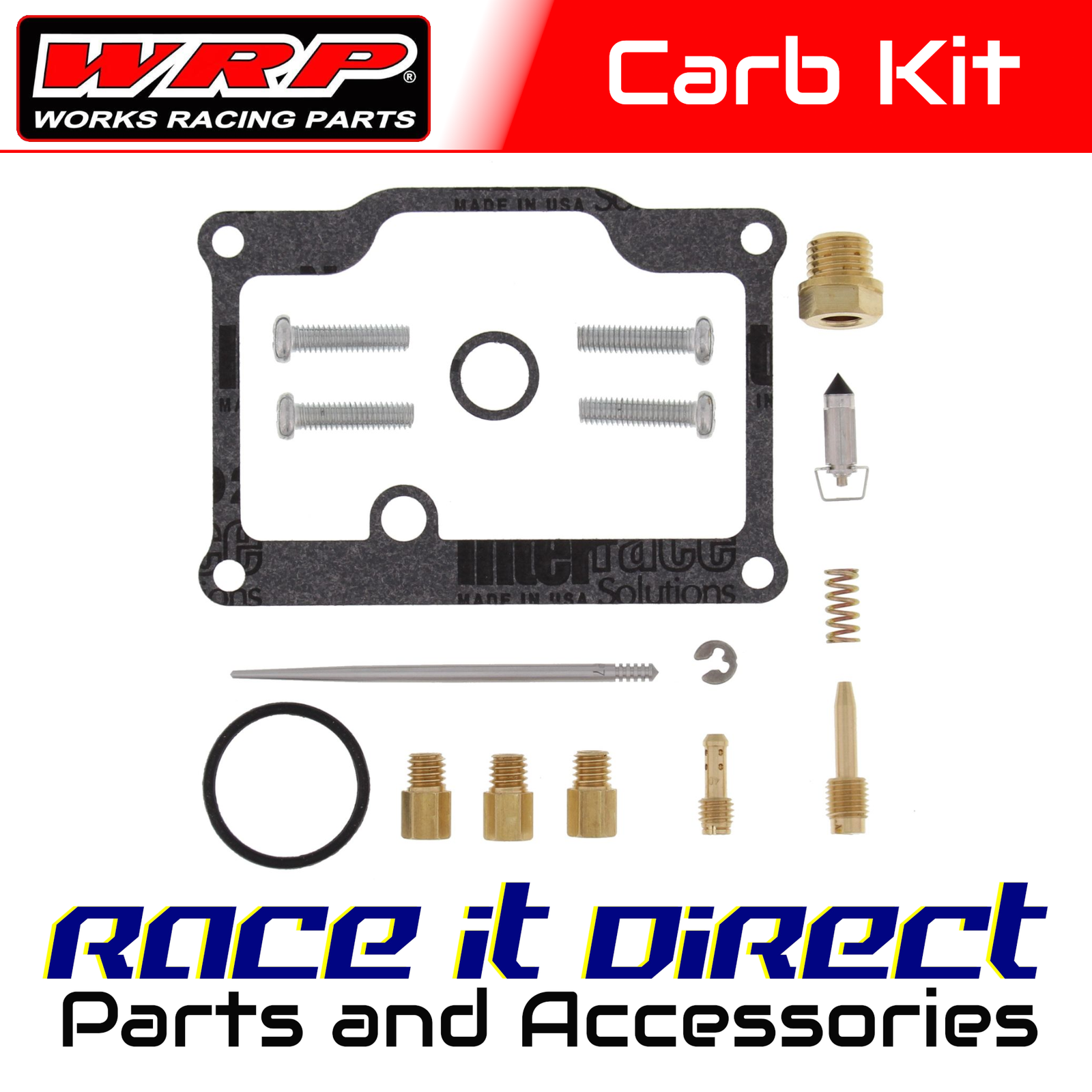 Carb Repair Kit for Polaris Scrambler 250 1986 Gasket Set WRP