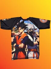 Bjj Rash Guard Goku And Kakashi 7 kimonos Exclusive.