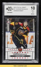 2014-15 Leaf ITG CHL Top Prospects Canada's Best Connor McDavid BCCG 10 READ 0c3