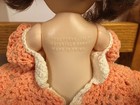 Fibre-Craft Materials Corp 1992 Plastic Toilet Paper Doll Pink Crochet Dress — photo 5