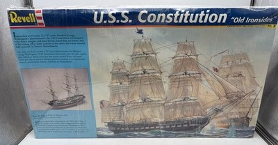 Revell U.S.S Constitution Old Ironsides 1:96 Ship Model 2004 NEW Sealed 85-0398