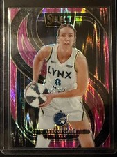 2025 Panini WNBA Select Alanna Smith 117 Premier Level Pink Flash Prizm