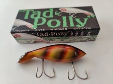 Vintage Heddon Tad Polly With Box